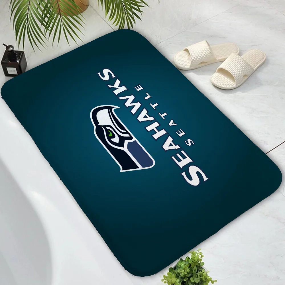 السجاد لغرفة النوم ديكور S-سياتل سيهوكس سجادة صلاة سجادة غرفة النوم ممسحة باب المدخل مخصص المطبخ البساط مخصص المنزل