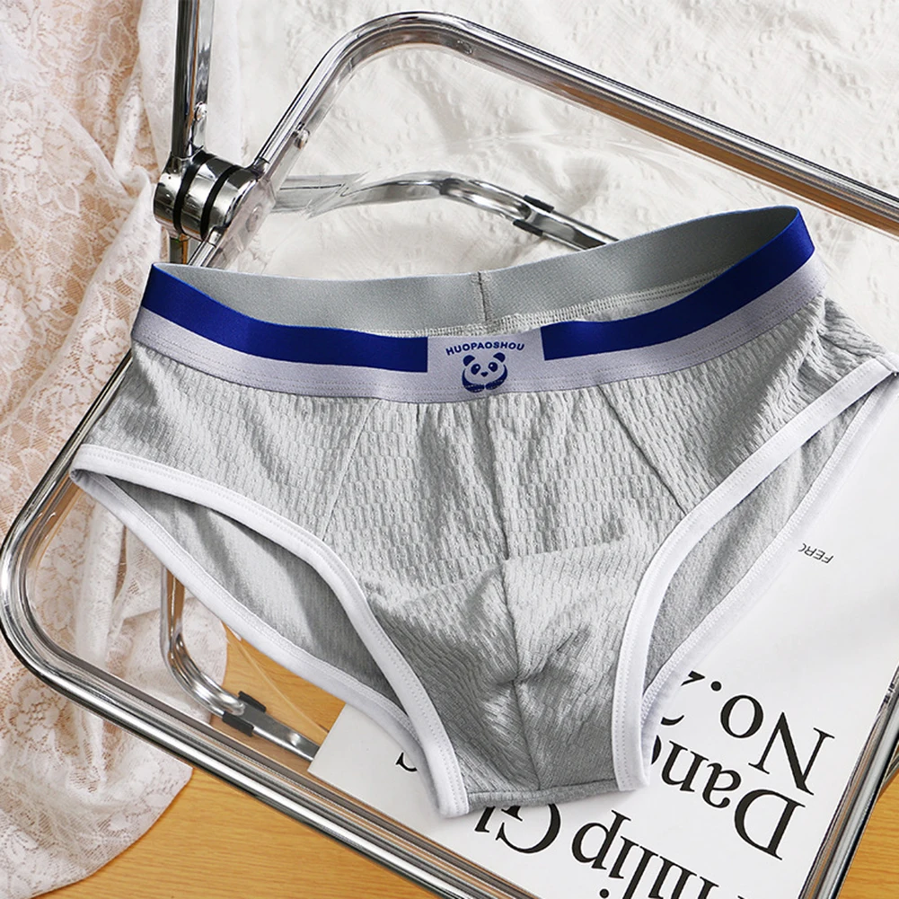 

Men Briefs Underwear Breathable Casual Comfortable Comfy Cotton Oversized Daily Fashion Thin Underpants Brand New