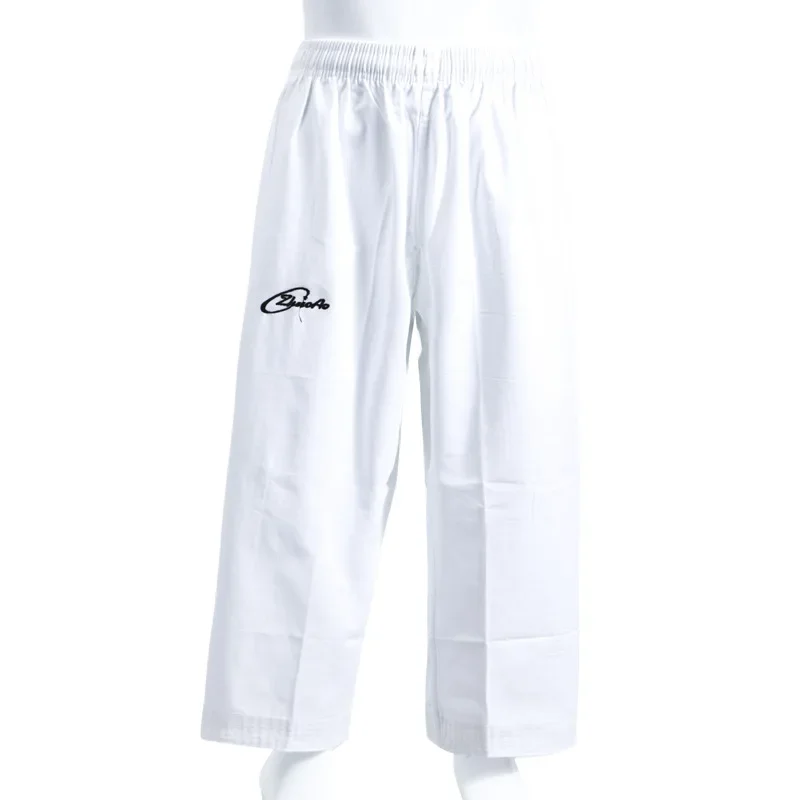 Taekwondo Pants Pofessional WTF Karate Judo Dobok Uniform Men Women Boys Girls Muay Thai Shorts Cotton Kickboxing TKD Clothing