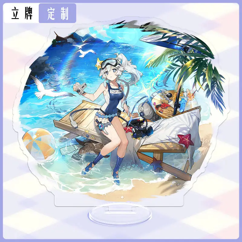 Аниме игра Summer Breeze And Hope Harbor Evelin Tin Colotia Lysa Matthew акриловый знак популярный