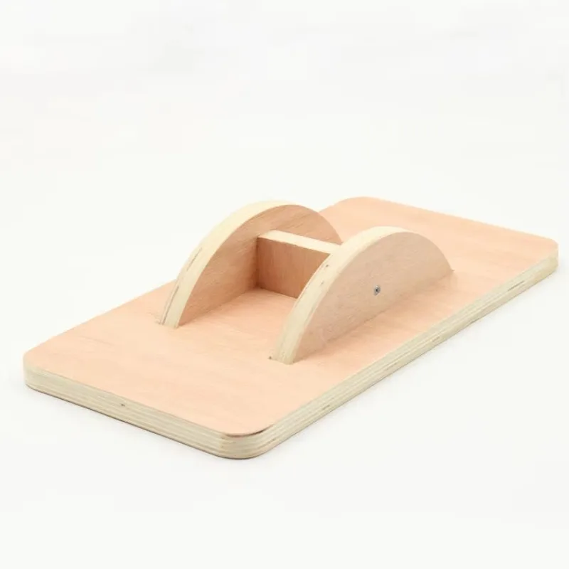 New Design  Wheel Balancer Main Board Core Custom Yoga Training Standing Rocking Fitness Wooden Balance Board