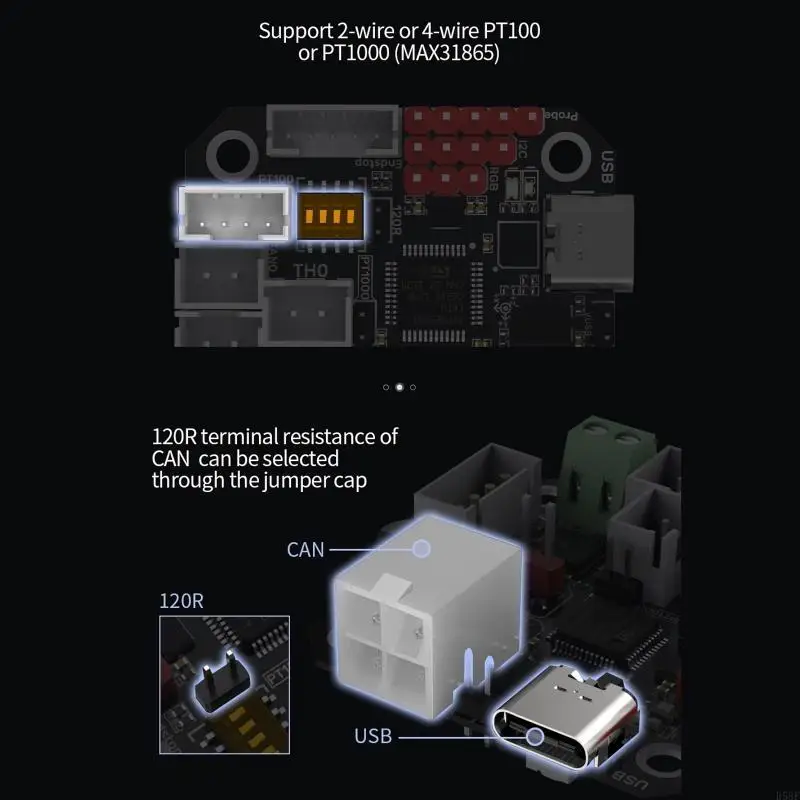 

R58F BigTreetech EBB36 EBB42 CAN BOAD -поддержка Klipper 3D Принтер для экструдера Ender3 3D Printer