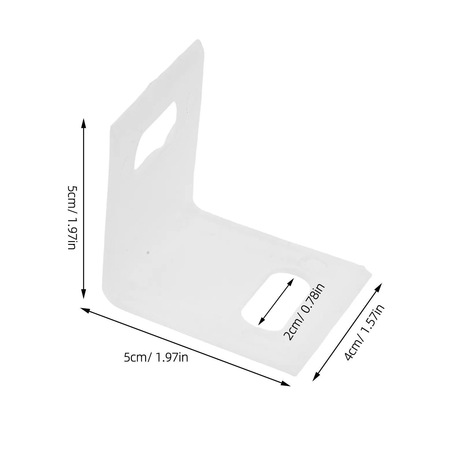 50Pcs Shipping Edge Protectors Plastic Corner Guards Thick L-Shaped Packaging Corner Protector Strap Pressure Distributor Pallet