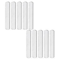 10Pcs Weighted Steel Strip Exercise Steel Plate Fitness Weight bearing Equipment Gym Accessories Body Building