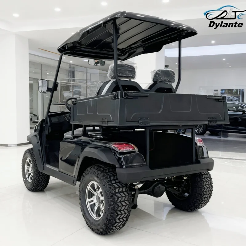 High Quality 5000W/7000W Powerful Motor 72V Intelligent Electronic Control Club Utility Vehicle 2 4 6 Seater Electric Golf Cart