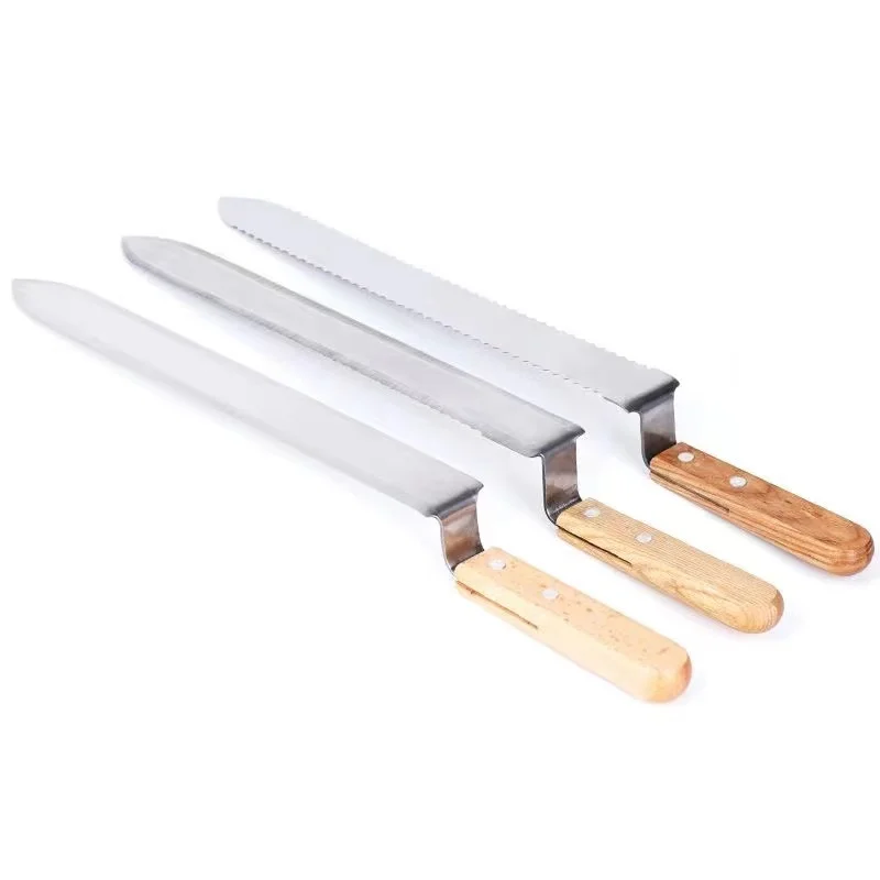 40cm Stainless SteelBeekeeping Tools Bee Honey Uncapping Scraping Knife Bee Hive Scraper Equipment Cutter for Beekeeper Supplies