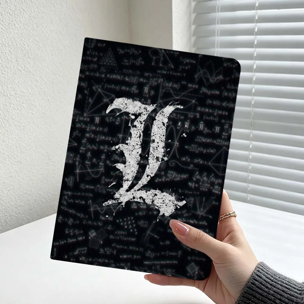 Deluxe D-Death Note Anime Logo Cover For Samsung Galaxy Tab S11 S10 S9 S8 S7 S6 A11 A9 A8 Lite FE Plus Soft Inch Tablet Case