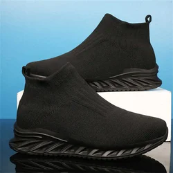 Knit Soft Children's Basketball Basket Original Sports Shoes Men's Sneakers 46 47 48 Shose Suppliers Factory Exerciser Play