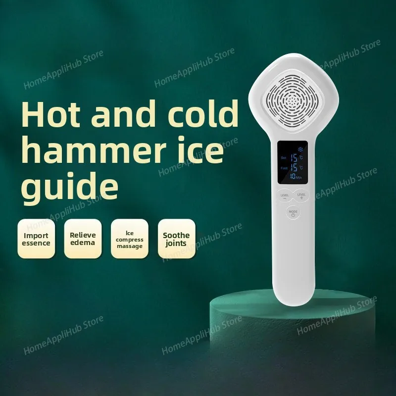 Facial Beauty Device 6 Color LED Photon Skin Care Face Lifting Tighten Wrinkle Removal Hot Cold Compress skin Rejuvenation