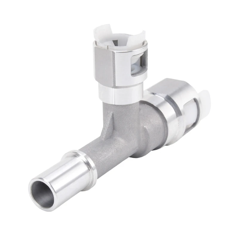 Retaining Window Heater Hose Branch Fitting Set Metal 2 Piece Replacement Fittings for Aging Hose Point Maintenance, Repair, and