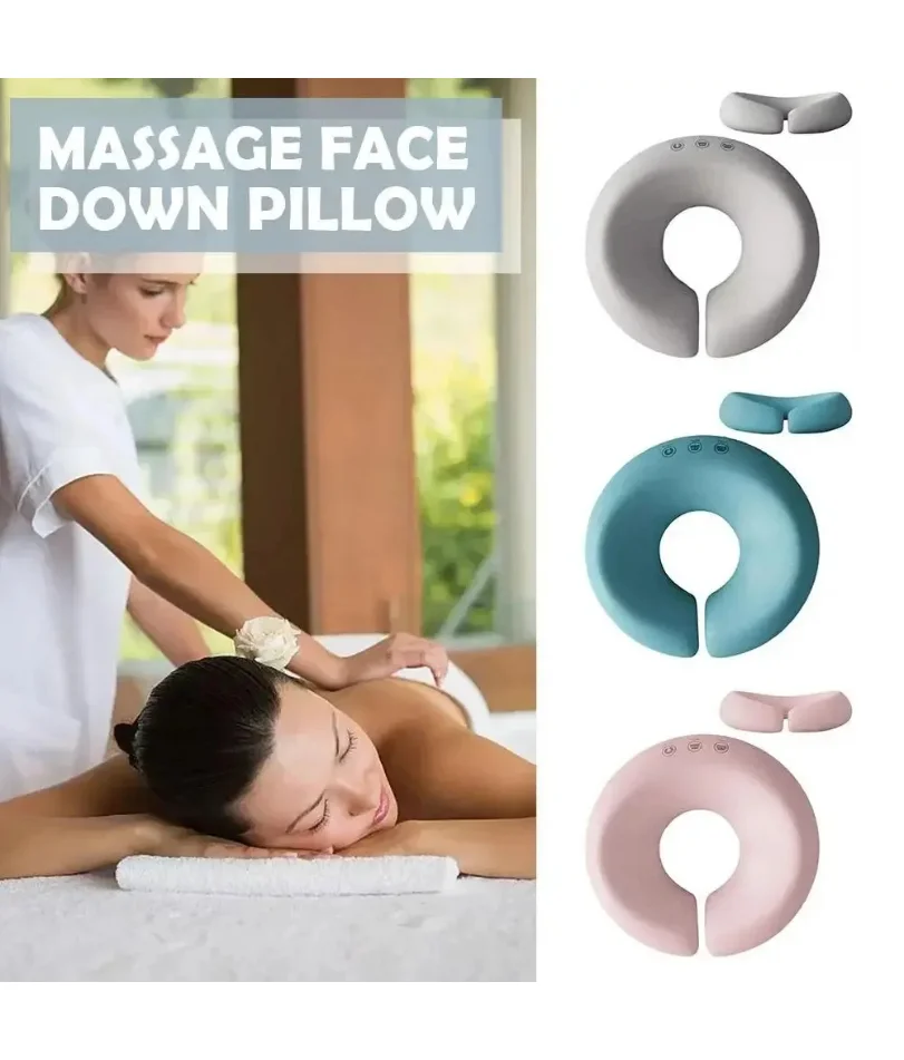Face Down Pillow Spa Master Massage Table Universal Headrest Face Cushion Soft Spa Massage Table Chair Foam Face Pillow 3