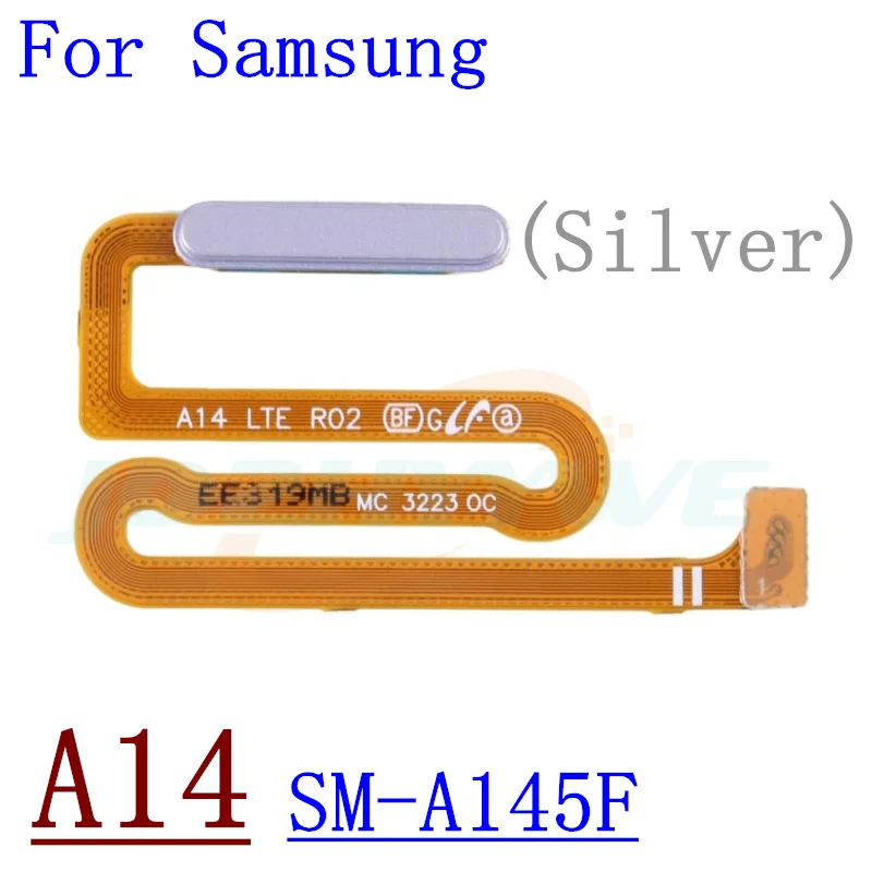 Fingerprint Sensor Scanner For Samsung Galaxy A14 5G A145 A146 Touch ID Connect Home Button Flex Cable Replacement Part