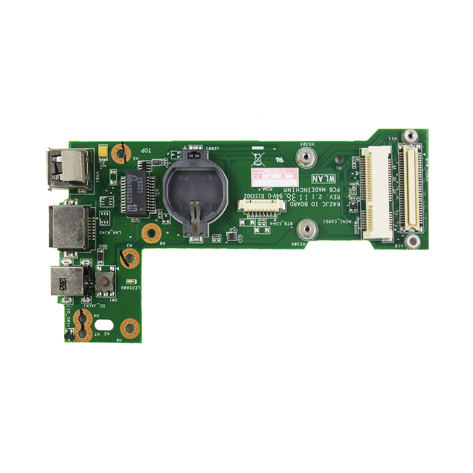 Placa usb de alimentação dc para asus k42j x42j a42j a40j k42jc k42jr k42jz k42jy k42jv x42d k42d k42f