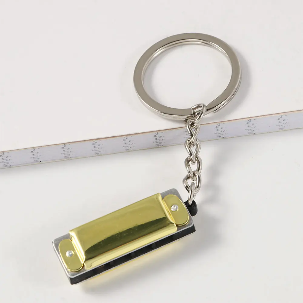 Pendentif de sac pour instruments à vent spéciaux à 4 trous, cadeaux pour porte-clés harmonique, porte-clés, pendentifs à suspendre