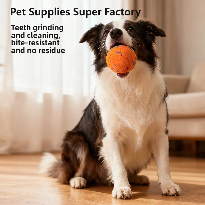 Bola ETPU Resistente a Mordidas para Cães, Bola Elétrica Redonda Não Tóxica para Treinamento de Cães, Brinquedo para Animais de Estimação com Certificação de Grau Alimentício