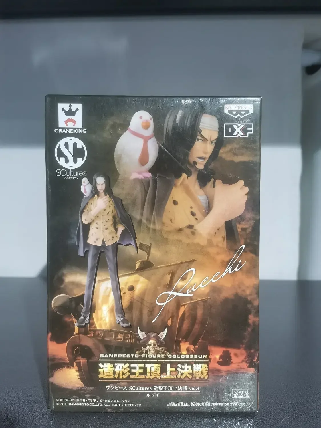 Bandai-One Piece Anime Figure, SC Rick Ime, Lucci, Urouge, Marshall D Teach Blackbloody, Collection Toy, Butter Gift, Original