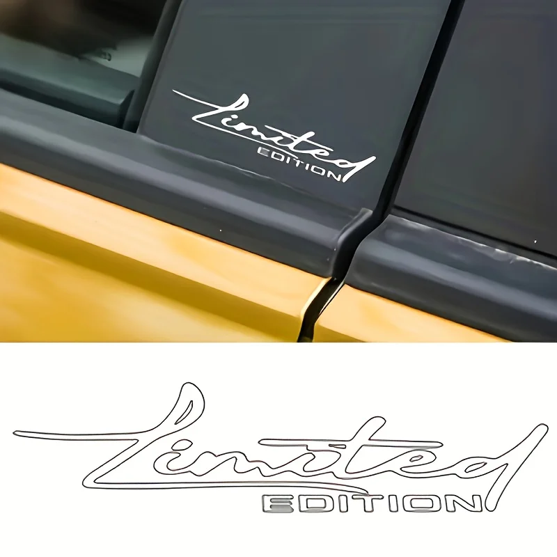 2Pcs/set Premium Matte Vinyl Sticker Waterproof Decal for Car Motorcycle Exterior Decor