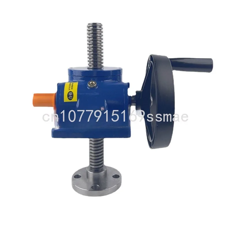 Leading Screw Lift  Handwheel  Collar Cegar Swl1T/2.5T Hand-Cranking Worm Lifting PlatformSWL Lift Reducer