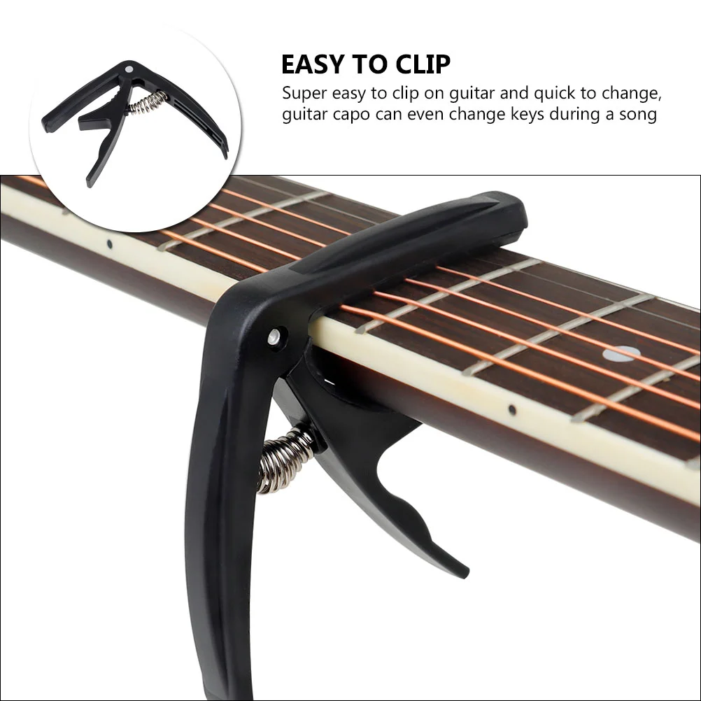 Capo for Classical Guitar Electronic Tuner Capos Accessories Ukulele Abs Men Man