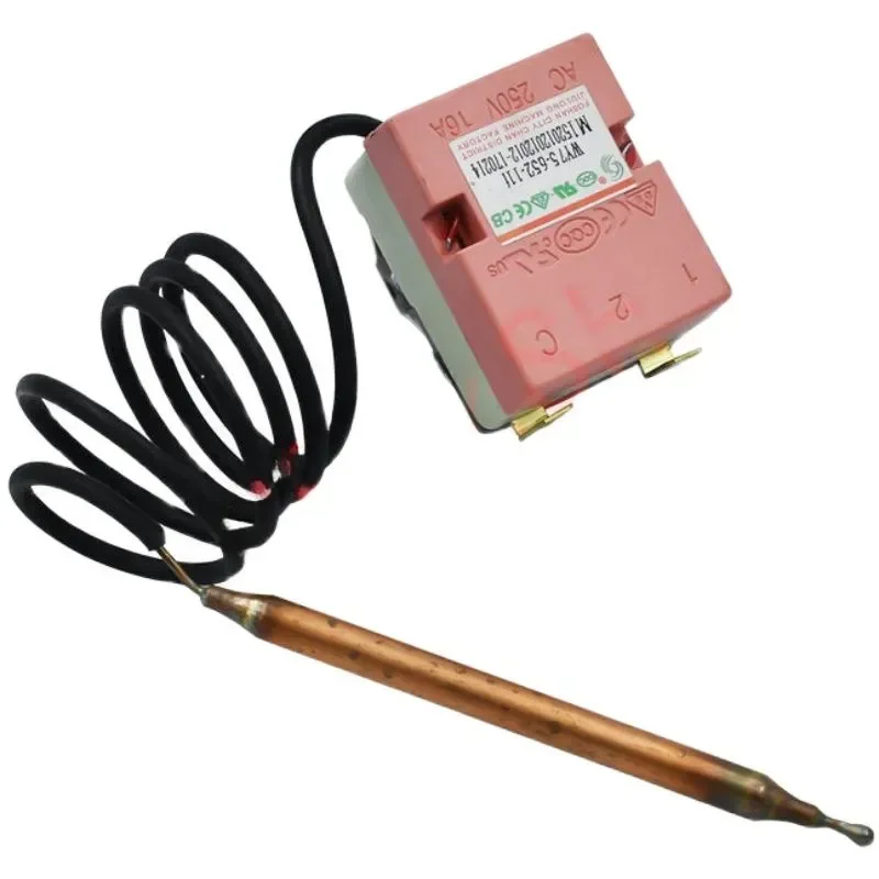 WY75-652-11F ​ ​ ملحق سخان المياه الكهربائي الجديد: مفتاح ترموستات جيولونغ ومحدد درجة الحرارة، 75 ° منظم الحرارة C