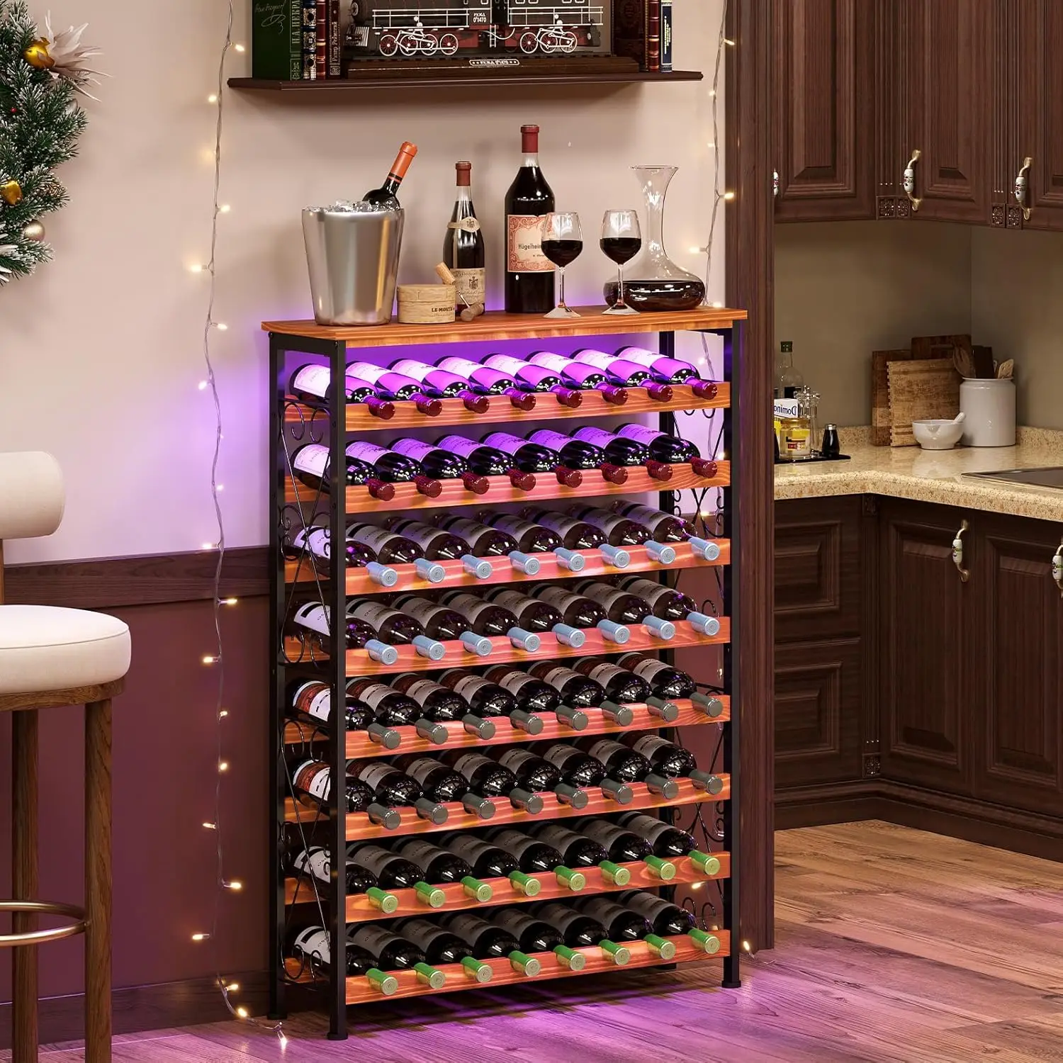 64 Bottles Wine Rac…