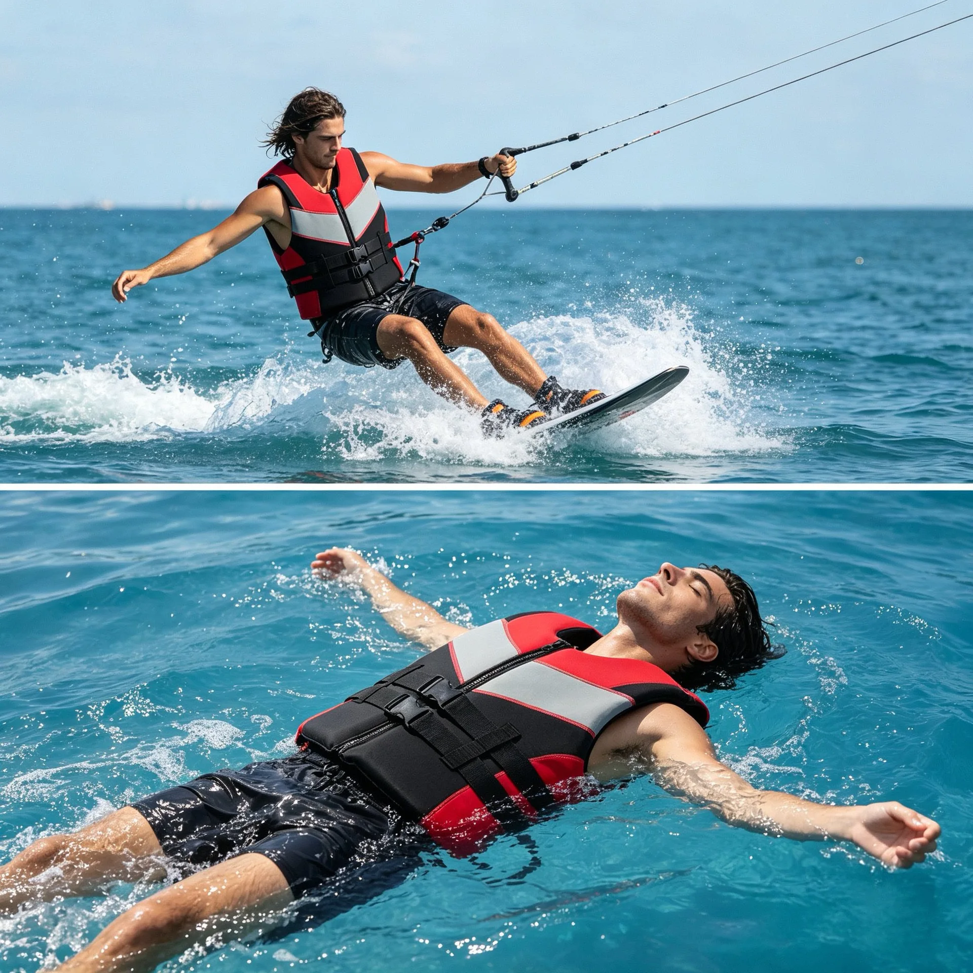 Adult Life Jacket Swimsuit Special Vest Sports Buoyancy Vest Equipment Swimming Floating Artifact Swimming Life Jacket