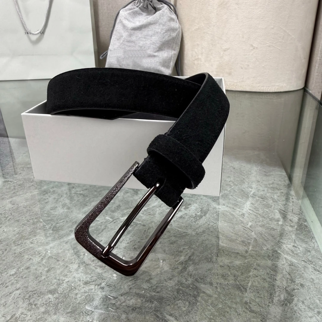 Luxury Men's Belt Genuine Waistband Smooth Metal Buckle High Quality Designer Belt for Male Strap 3.0BC