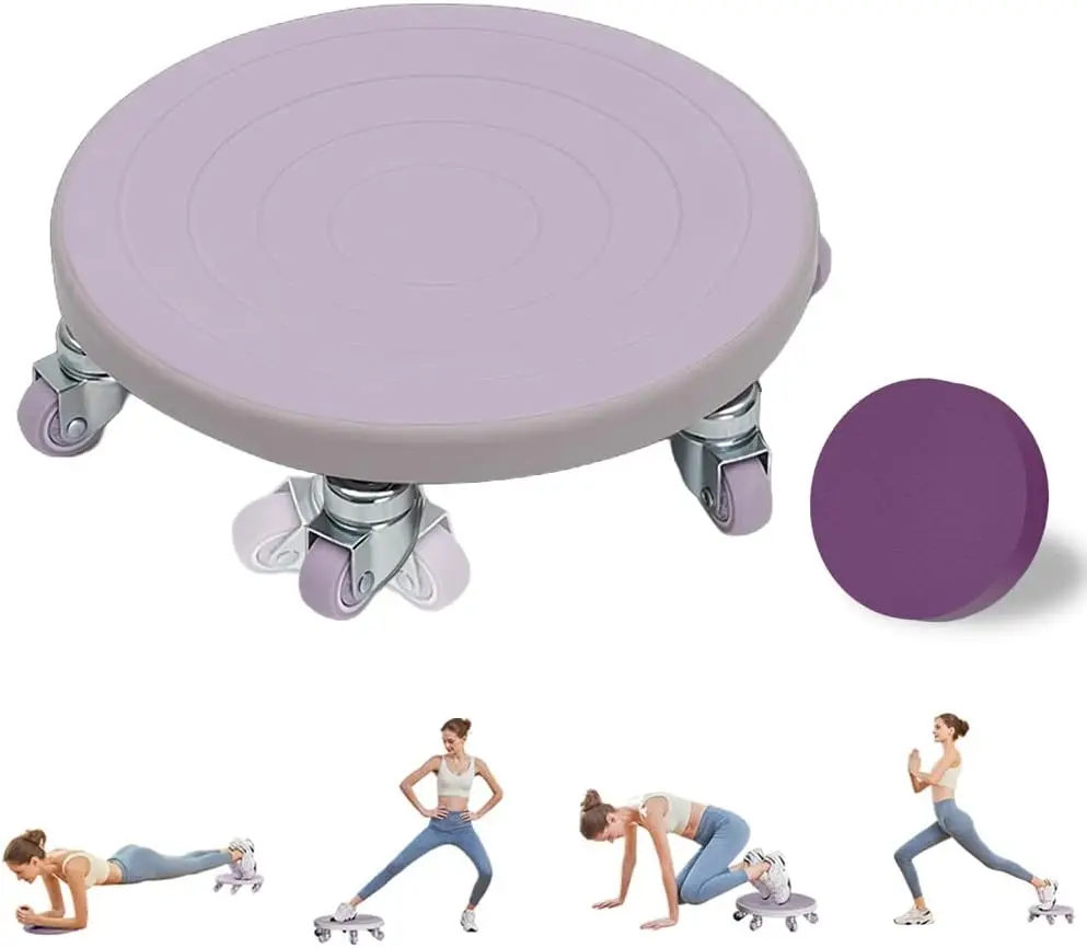 

Ab Roller Wheel with Knee Mat for Core Strength Training, Home Gym Equipment for Men and Women