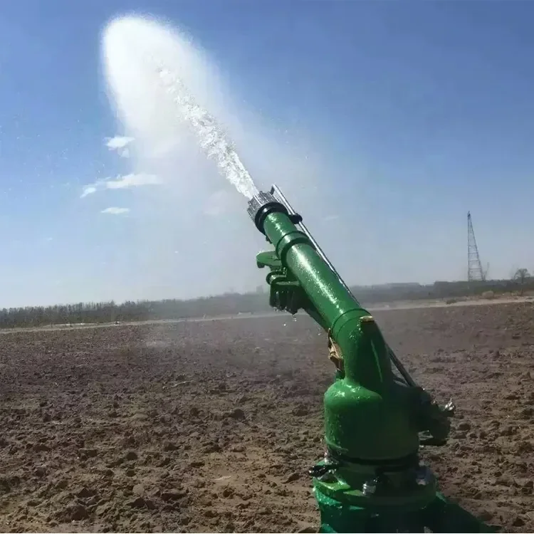 Mental Rust Proof 80m to 100m shoot distance big Sprinkler Irrigation System Spray Rain  water gun