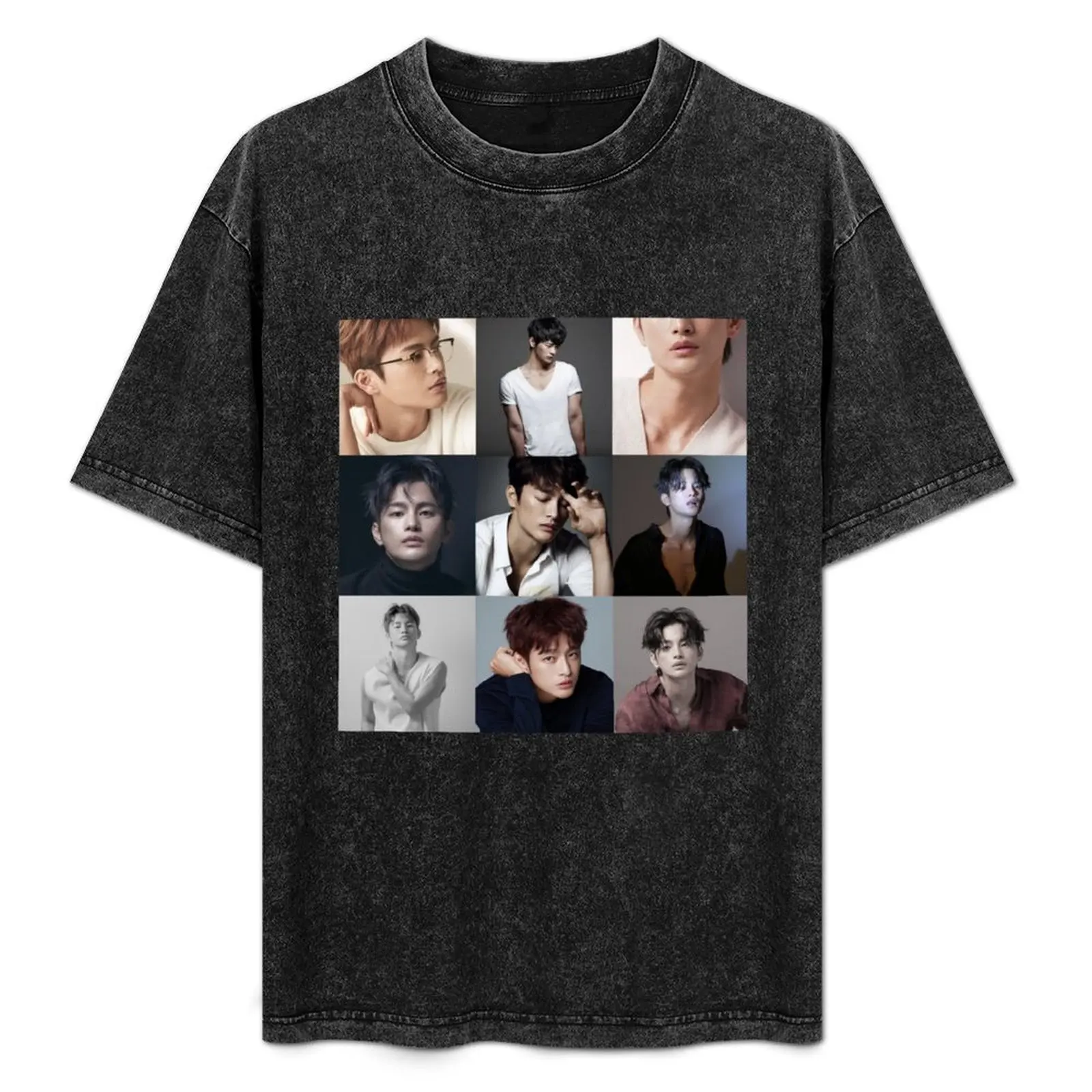 Seo In Guk Collage - Libra zodiac T-Shirt korean fashion sublime anime stuff summer clothes oversized t shirts for men