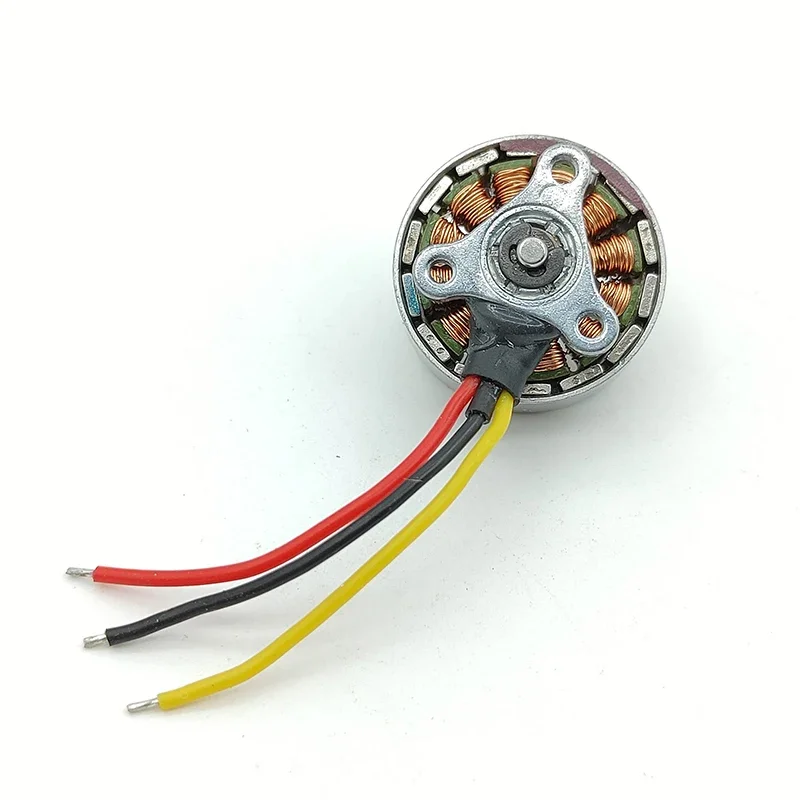 2750KV Mini 18mm motore Brushless trifase 2S-3S motore Brushless ad alta velocità 2mm albero fai da te RC Drone FPV Quadcopter modello di aeromobile