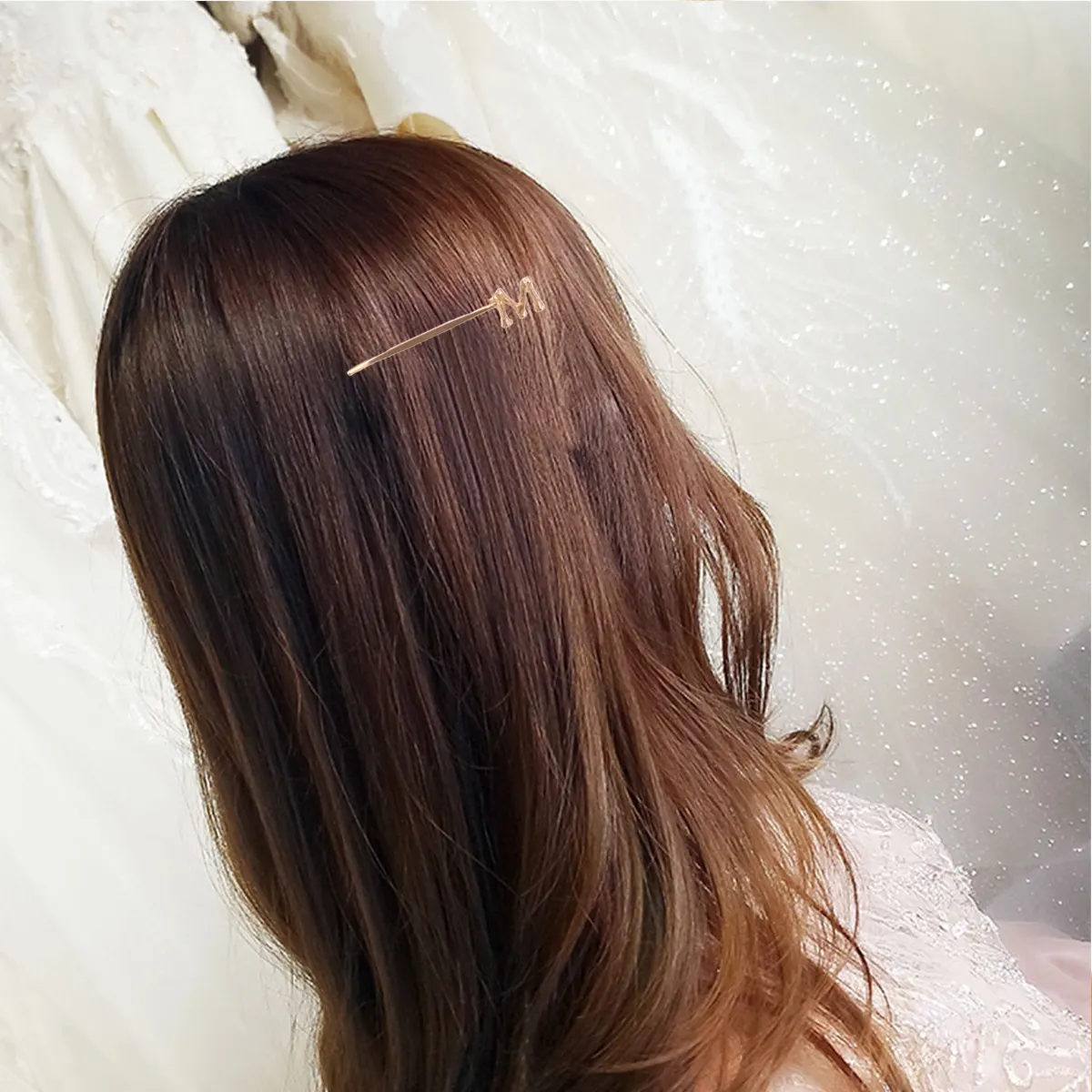 

26 шт. заколок для волос с буквами алфавита, заколки-бабочки для девочек, аксессуары для укладки волос, металлические заколки-буквы, прочные