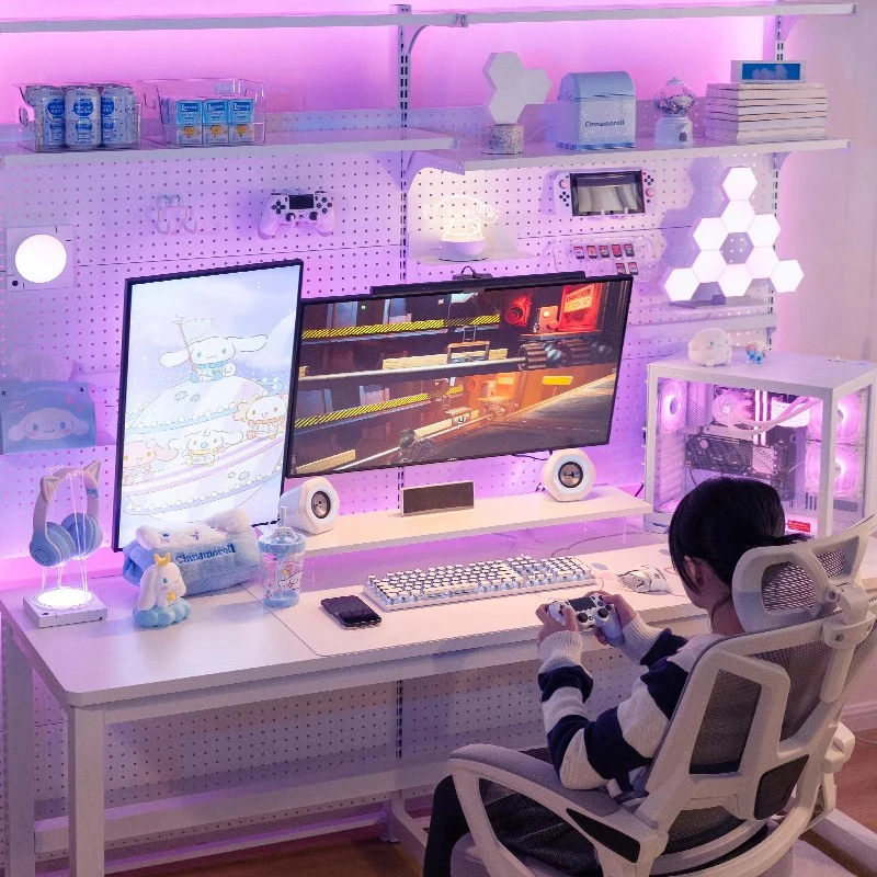 

Компактный стол Офисный учебный стол с выдвижными ящиками Настольный стол Ценные настройки Настройка ПК Игровые столы для компьютеров Компьютерное кресло Мышь