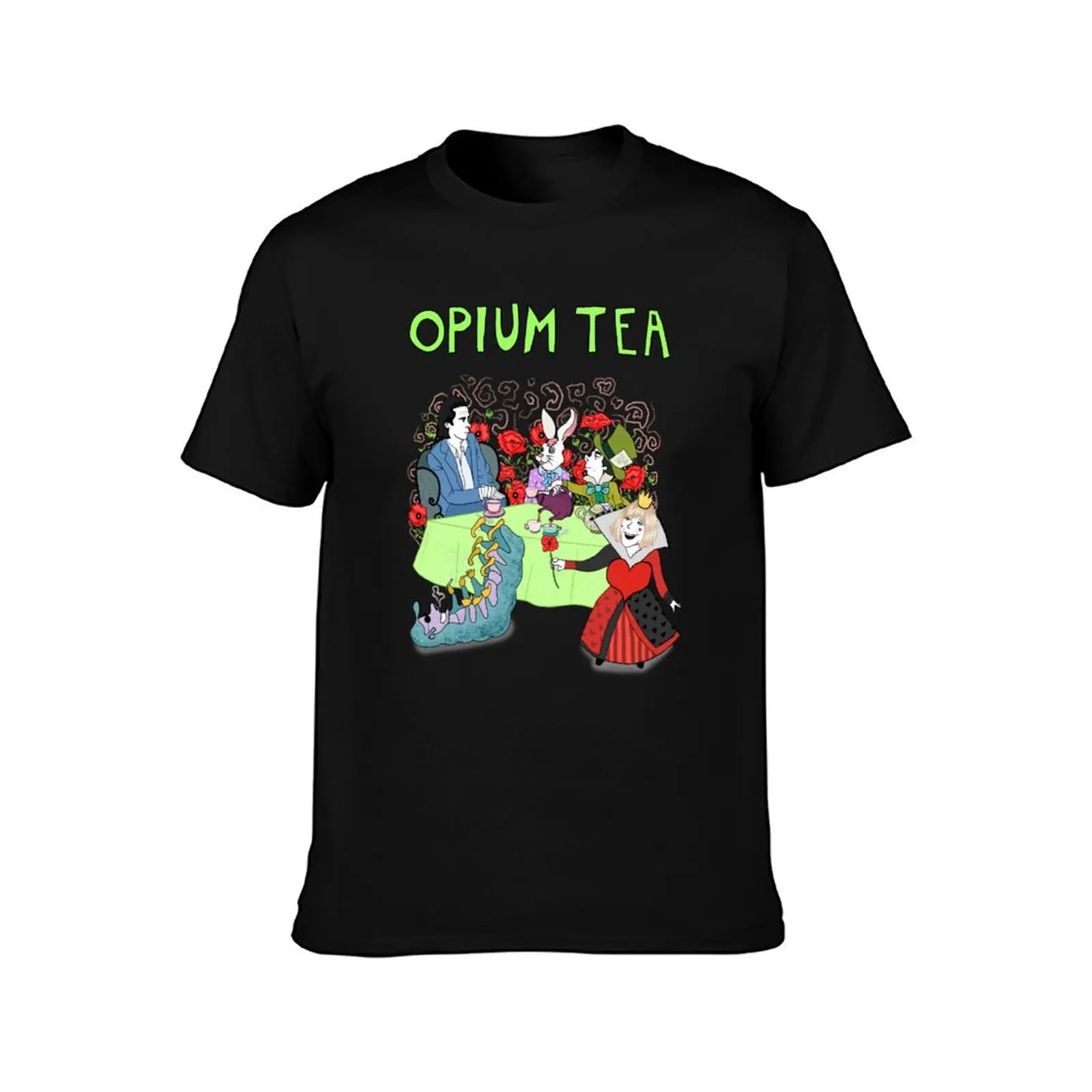 Opium Tee - Nick Cave T-Shirt Summer Casual Cotton Tee Unisex Men Women