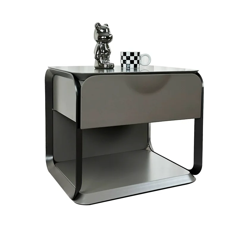 

Italian style, bedside table, solid wood, bedroom, minimalist, storage, high end