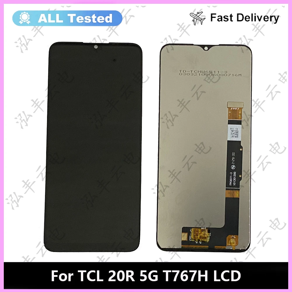 6.52'' Original For TCL 20 R 20R 5G T767H LCD Display Touch Screen Replacement Digitizer Assembly For TCL20 R TCL20R 5G LCD