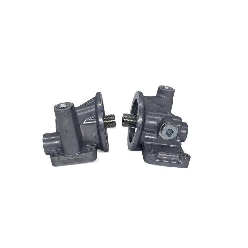 excavator for Daewoo DH55 engine oil block 4JG14JB1 engine oil filter aluminum block accessories