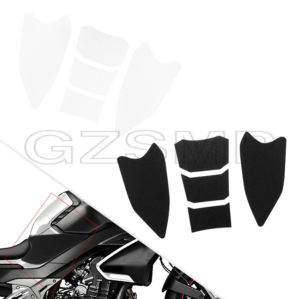 fit For CFMOTO 800 NK NK800 CF800NK 2023 Motorcycle Anti slip Tank Pad Sticker Gas Knee Grip Tank Traction Decals