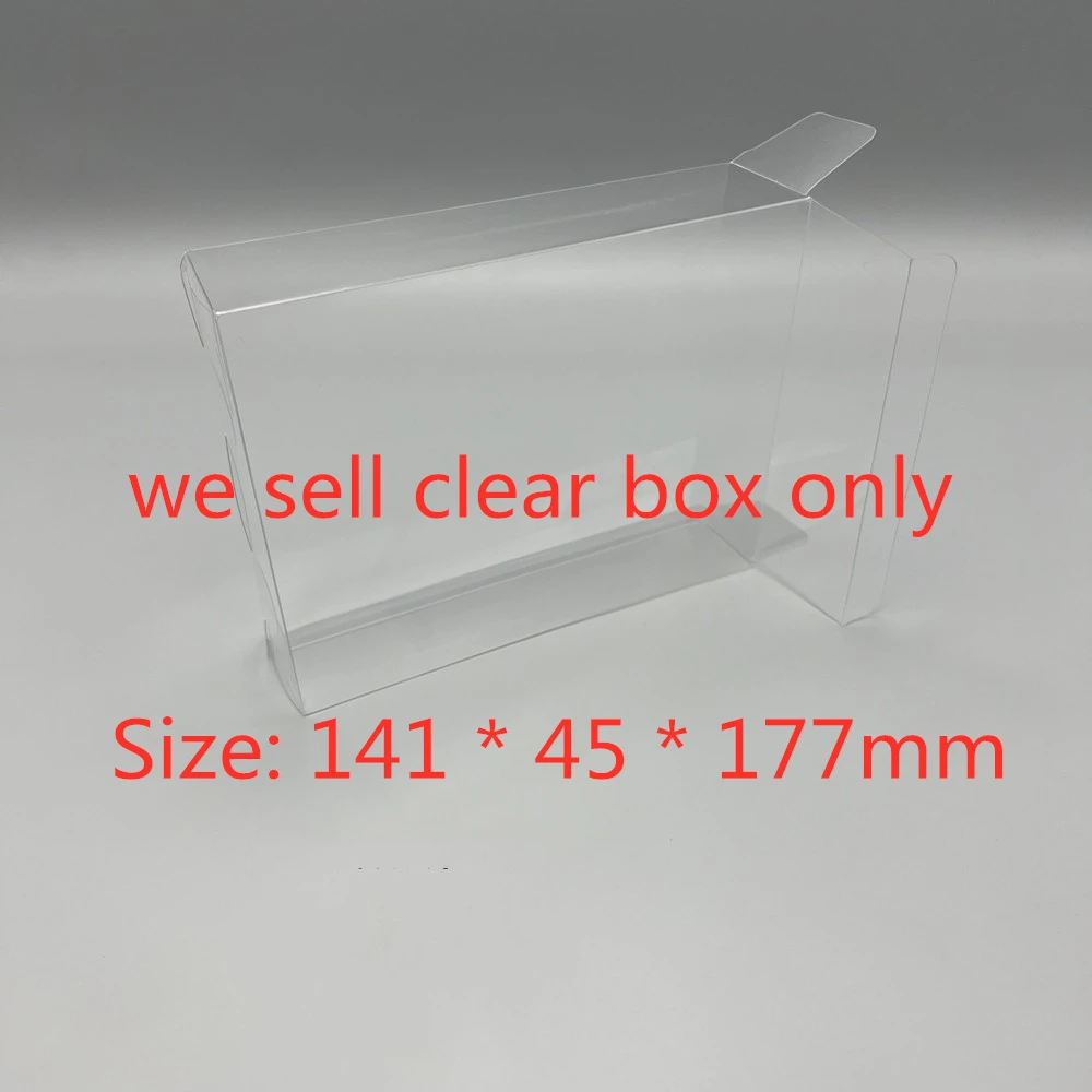 Protector de caja transparente para Sony PlayStation 4/PS4/-CRIMSON SiN- Collect Boxes TEP Storage Game Shell Clear Display Case