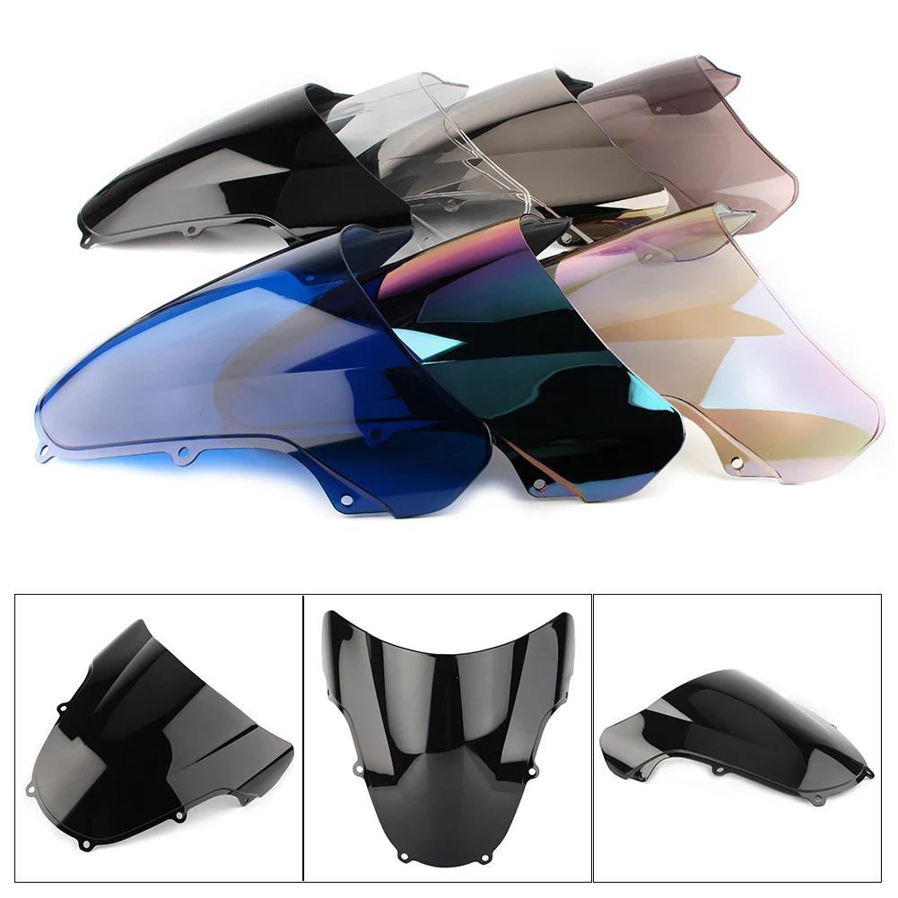 Motorcycle Windshield Windscreen For Suzuki GSXR600 GSXR750 GSX-R 600 750 2000-2003 & GSXR1000 2001-2002 K1 K2