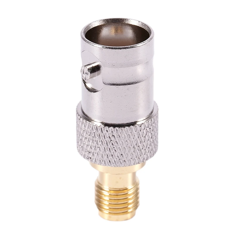 【HOT】10X F / F RF SMA หญิงถึง BNC หญิงอะแดปเตอร์เสาอากาศสาย RFB-1142