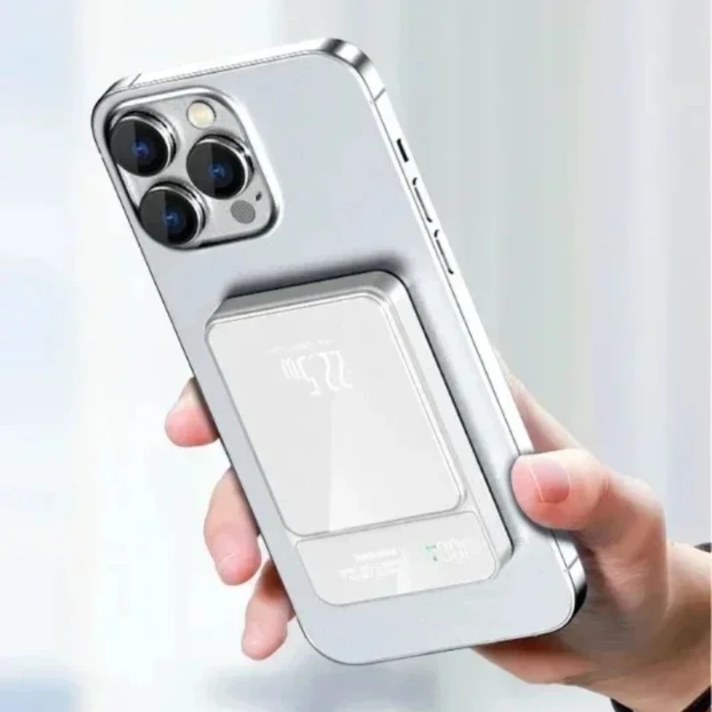 30000mAh Fast charging Magnetic 22.5W Wireless Small Portable Power Bank Emergency Power Supply For iPhone 12 13 14 15 16 Xiaomi - view 5