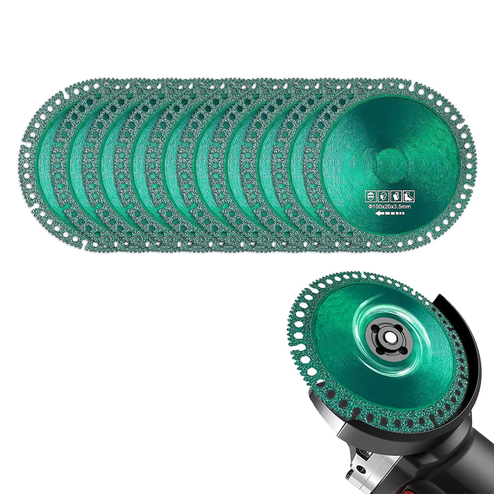 

Indestructible Disc for Grinder Ultra-Thin Diamond Circular Saw Blade Suitable for Color Steel Tiles