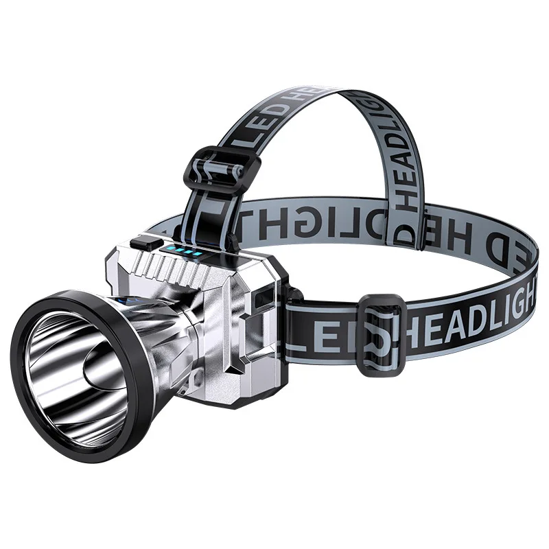 Super Bright LED Lnduction Headlights High-power Headlights High Brightness USB Rechargeable  Outdoor Head Torch Fishing