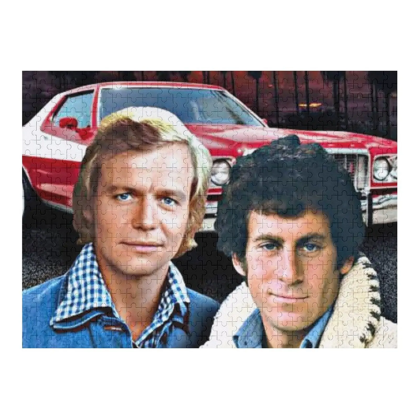 starsky paul michael glaser and David soul hutch Jigsaw Puzzle Custom Gift Custom Gifts Personalized Baby Object Puzzle