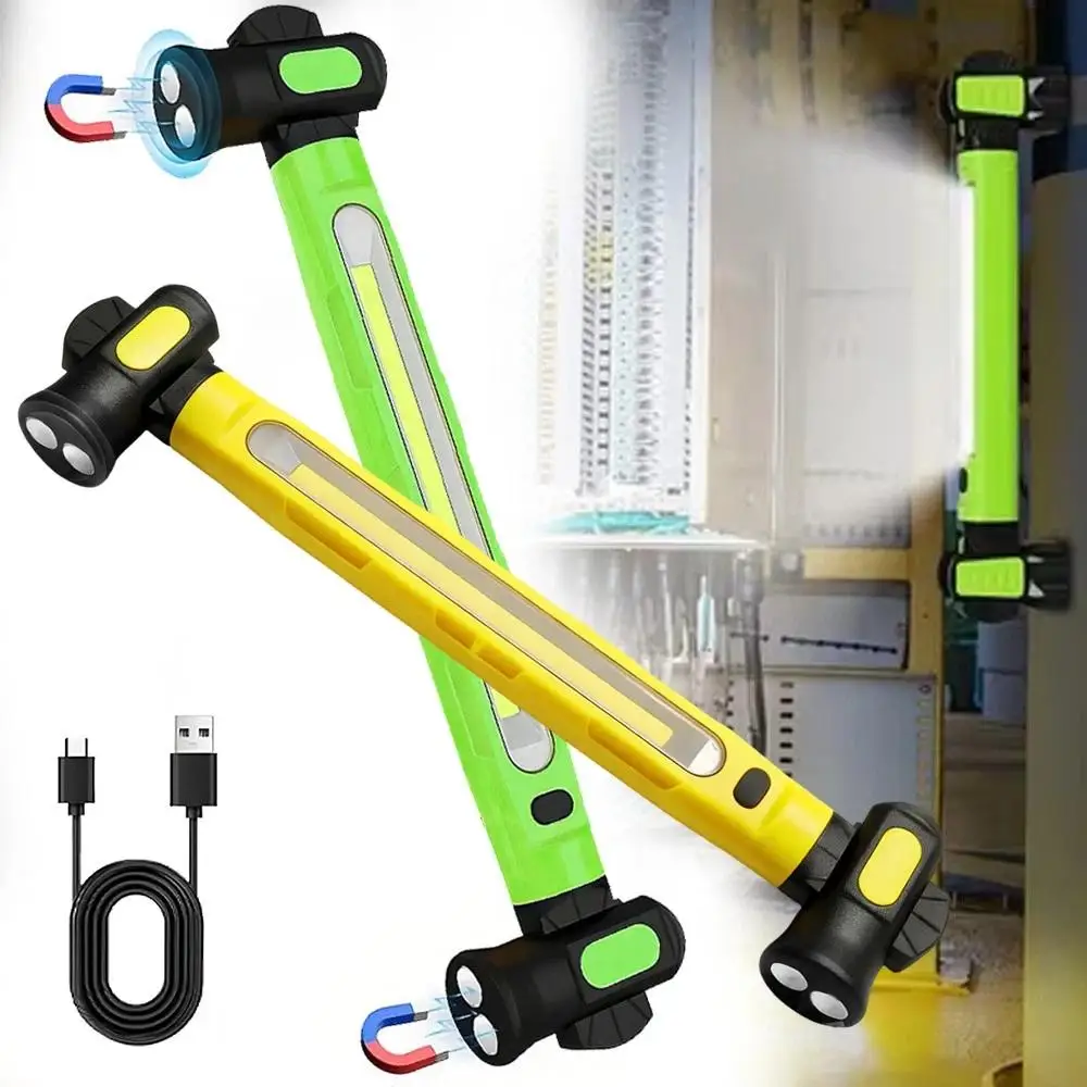 automotive mechanics rechargeable led flashlight Flexible Stick, 30" Bendable Work Light High Lumen Professional Light 3 Lighting Modes Illumination Tool for Mechanic Car Repairs Inspections Tight Spaces a versatile tool perfect for men in various situations Auto Mechanic Body Shop LED