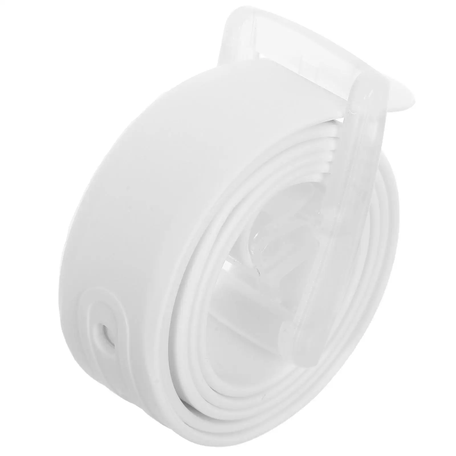 

Stuff Convenient Plastic Buckle Mens Casual Rubber Belts Comfortable Man