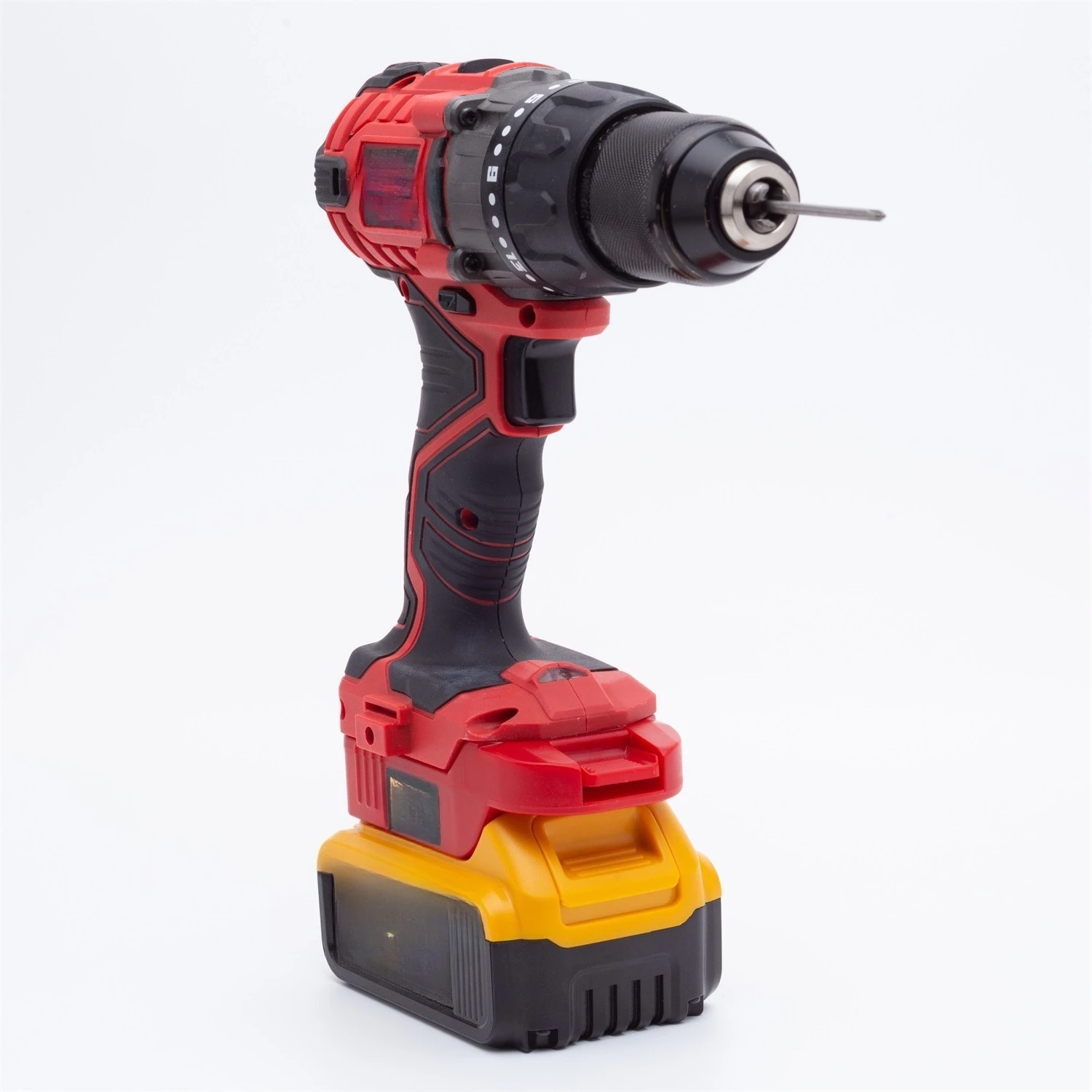 for Hercules for Dewalt 20V Li-Ion Battery Converter Adapter to Bauer 20V Cordless Tool (Not Include Tools and Battey)