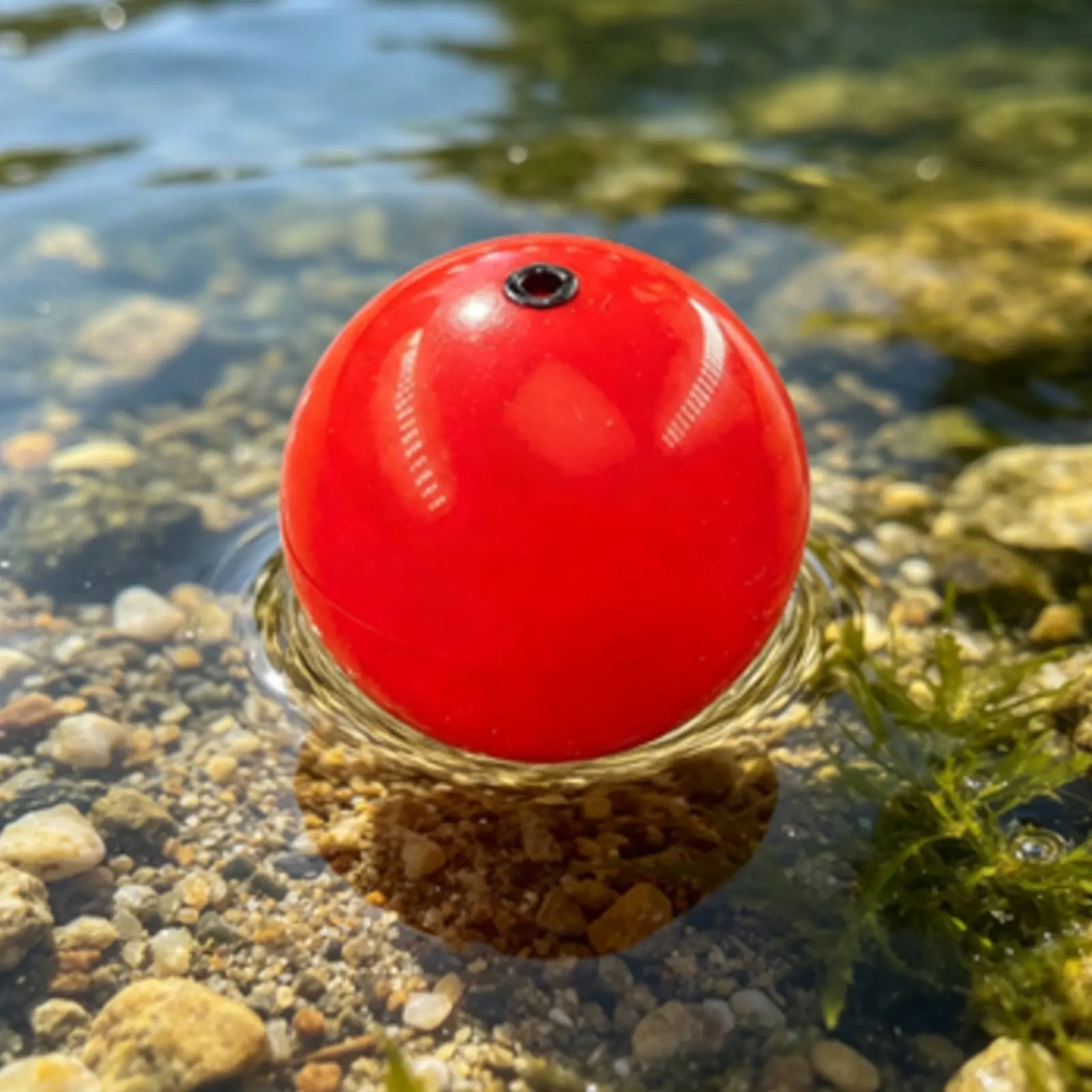 

Luminous Fishing Fishing Bobber High Visibility Semi Submerged Fishing Bobber Weighted Nibble Marker autoRighting Battery