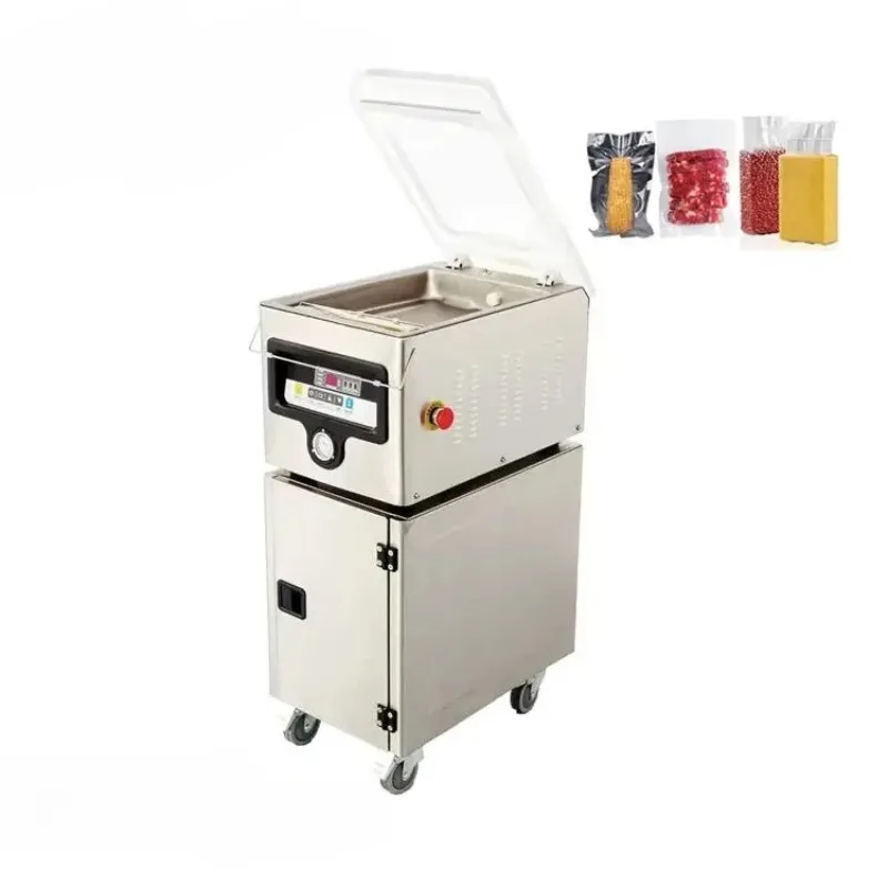 DZ-260/PD Automatic Double Chamber Small Por Food Food Commercial Sealer Vacuum Packing Machine Grade Heat Seal